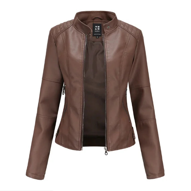 Anora™ Stylish Leather Jacket