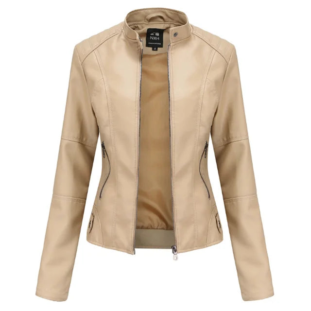 Anora™ Stylish Leather Jacket