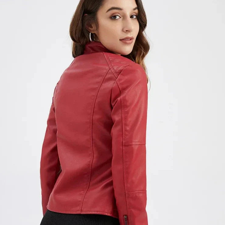 Anora™ Stylish Leather Jacket